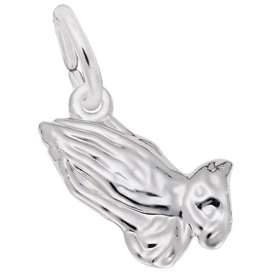 Petite Praying Hands Charm for Spring - Rembrandt Charms 0216