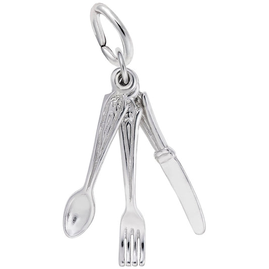Charming Eating Utensils Charm for Baking Enthusiasts - Rembrandt 0221