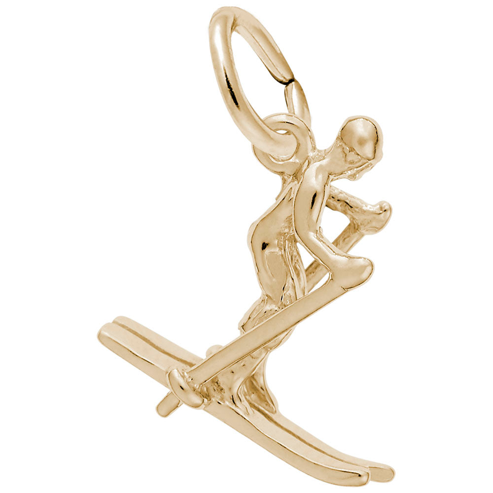 Colorado Skier Charm - Travel Souvenir for Ski Enthusiasts 0231