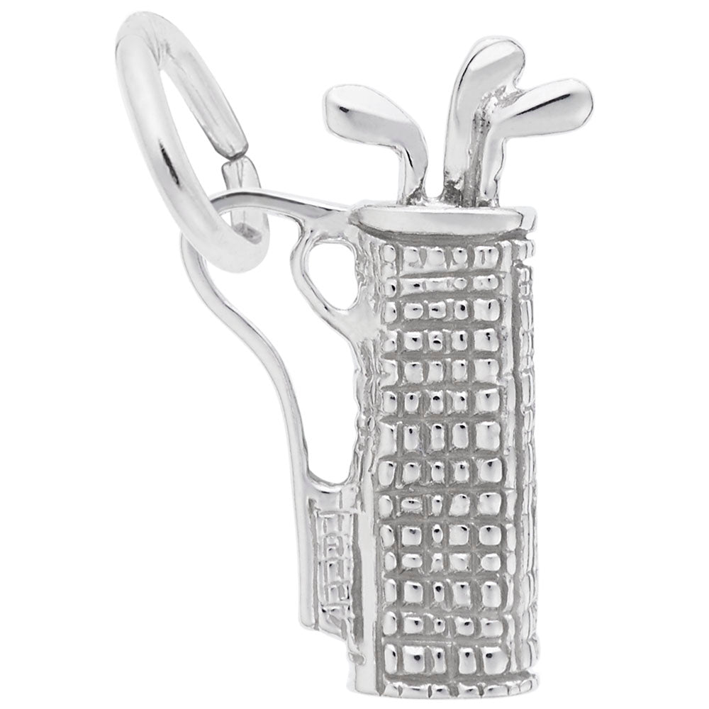 Plaid Golf Bag Charm - Stylish Accessory for Golf Lovers 0232