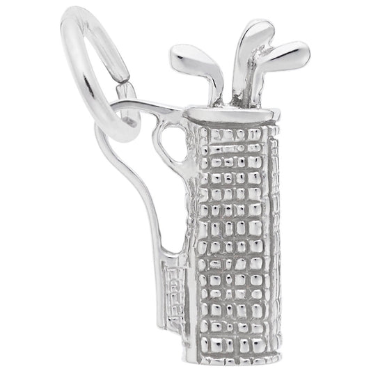 Plaid Golf Bag Charm - Stylish Accessory for Golf Lovers 0232