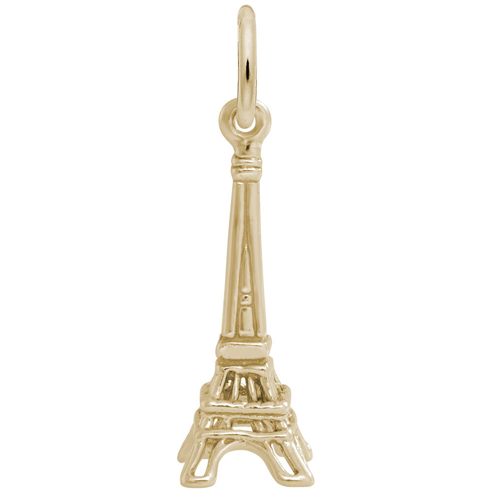 Eiffel Tower Accent Charm for Travel Lovers - Rembrandt Charms 0253