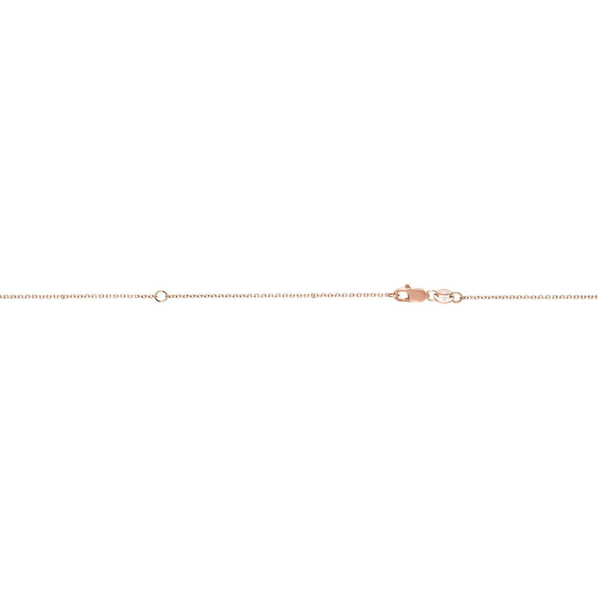 Royal Chain 10K Gold 0.87mm Extendable Diamond Cut Cable Chain 025ELCAB