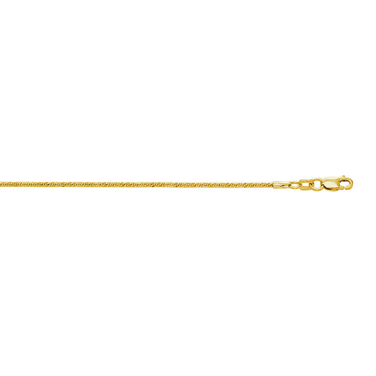 Royal Chain 10K Gold 1.5mm Sparkle Chain  025SC