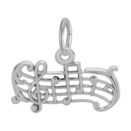 Music Staff Charm