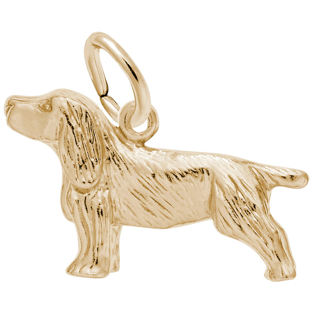 Springer Spaniel Dog Charm - Adorable Pet Jewelry for Dog Lovers 0271