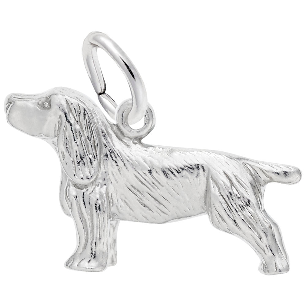 Springer Spaniel Dog Charm - Adorable Pet Jewelry for Dog Lovers 0271
