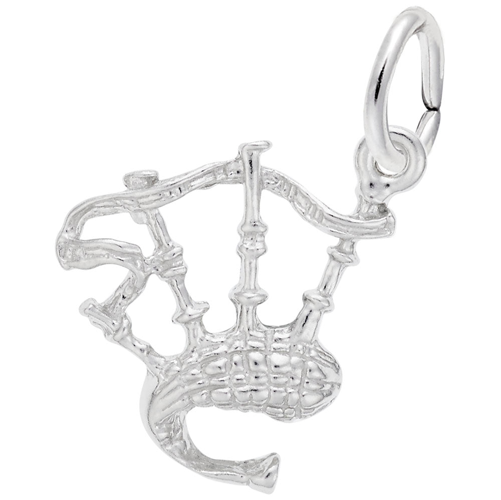 Bagpipes Charm for Music Lovers - Unique Arts & Entertainment Gift 0276