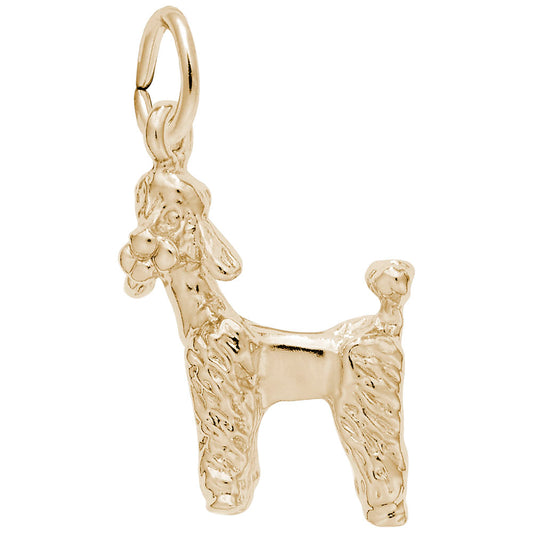 Standard Poodle Charm - Elegant Dog Jewelry for Pet Lovers 0289