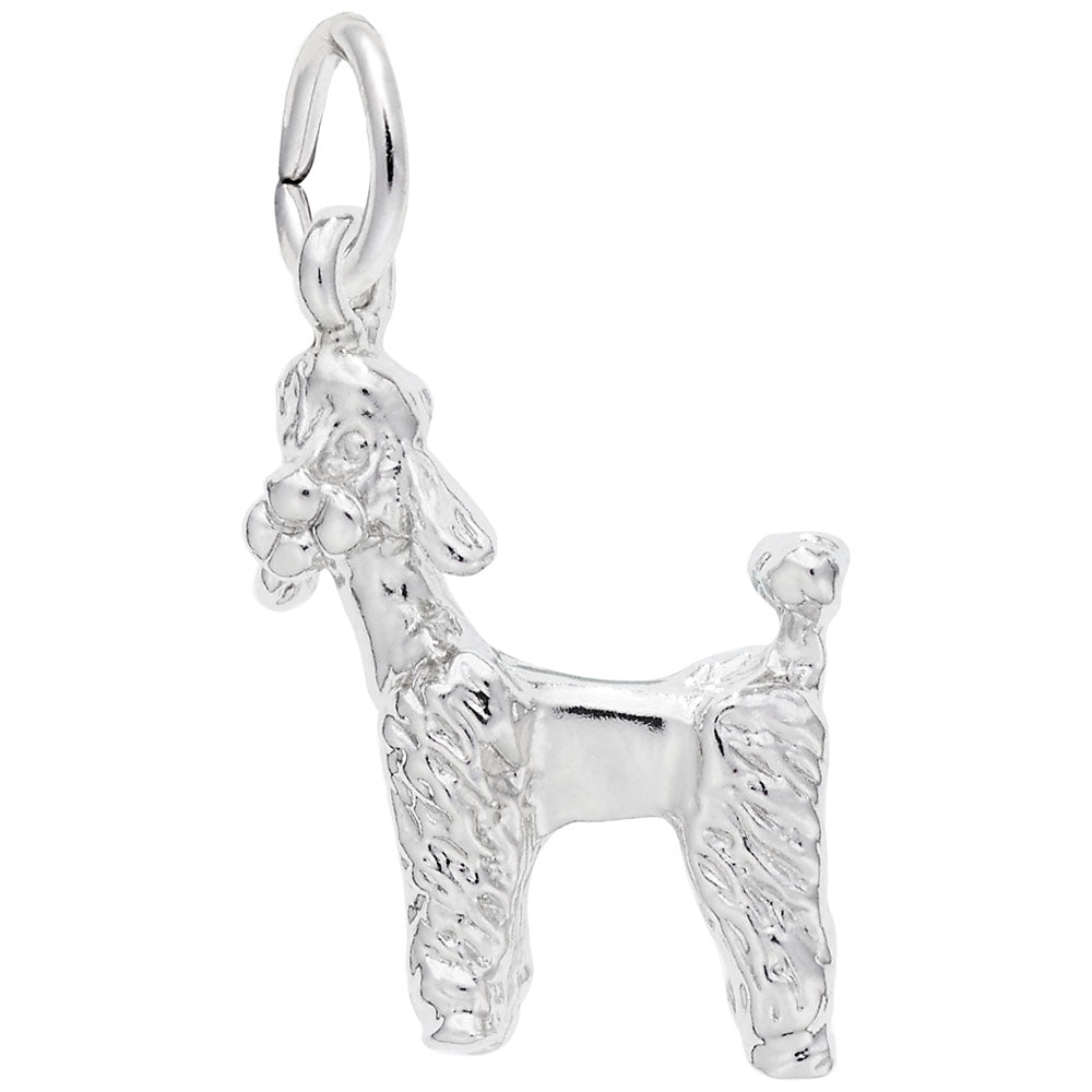 Standard Poodle Charm - Elegant Dog Jewelry for Pet Lovers 0289