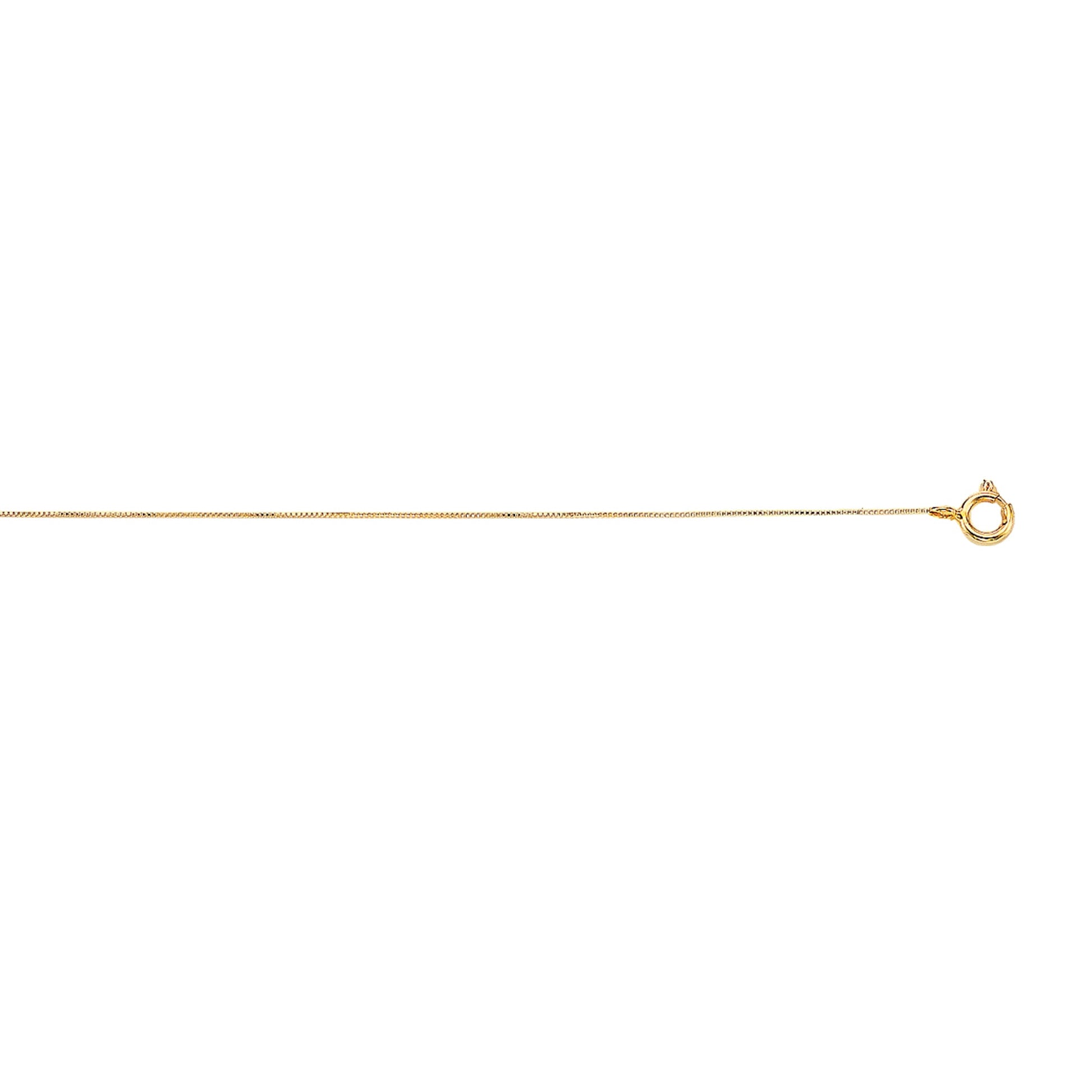 Royal Chain 10K Gold .45mm Classic Box Chain 028BOX