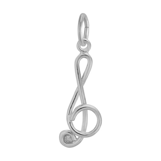 Treble Clef Charm