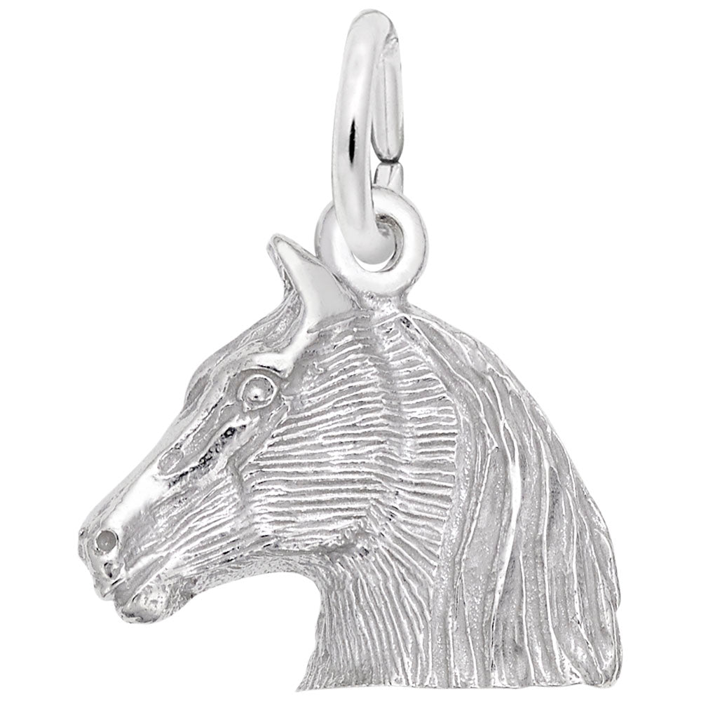 Elegant Horse Head Charm for Pet Lovers - Rembrandt Charms 0303