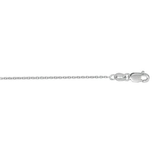 Royal Chain 10K Gold 1.1mm Diamond Cut Cable Chain 030LCAB