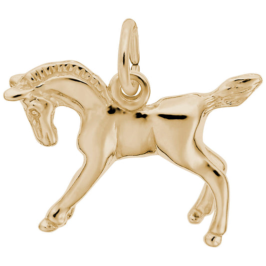 Elegant Horse Charm for Pet Lovers - Perfect Gift for Equestrians 0356