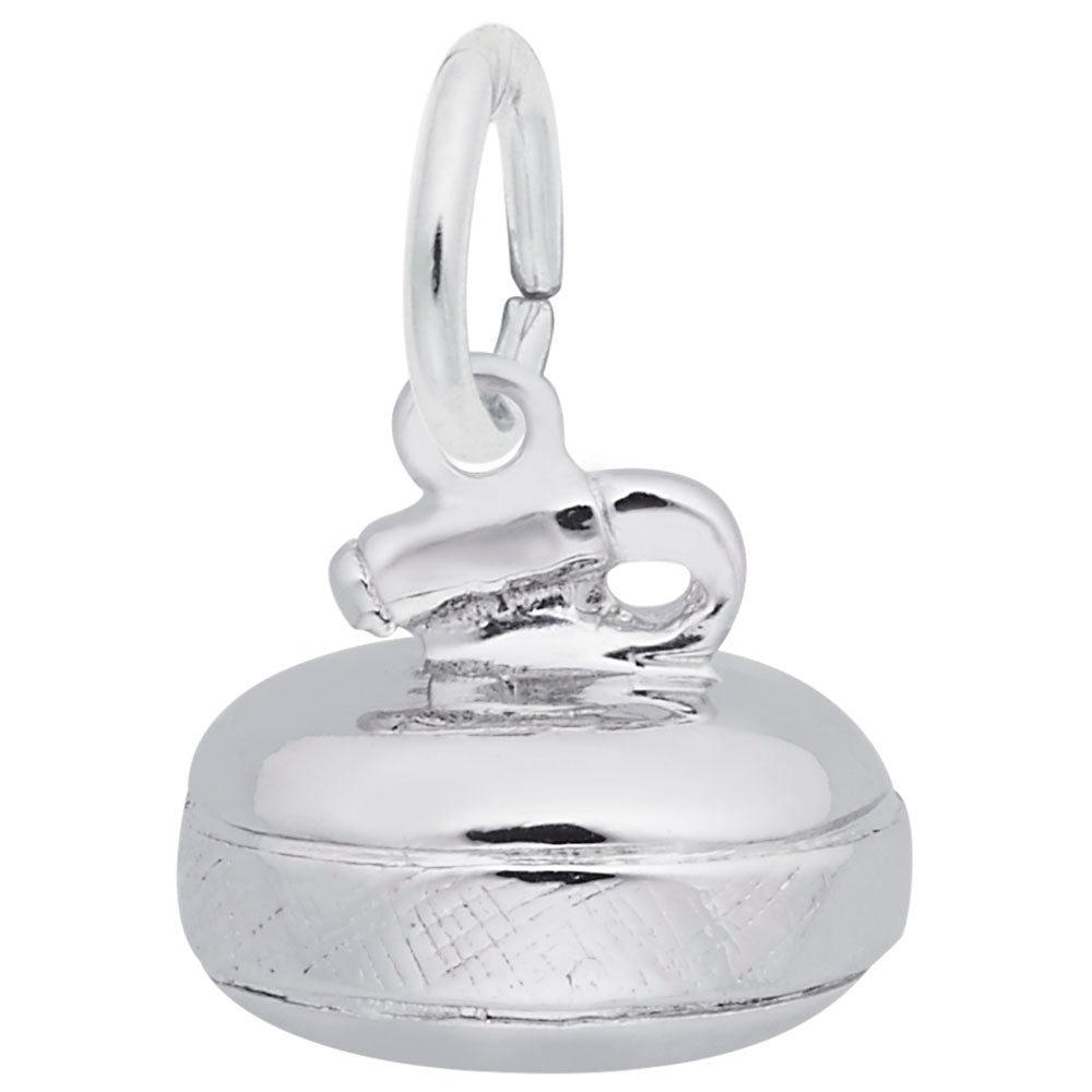 Canada Curling Stone Charm - Celebrate Your Patriotism in Style 0379