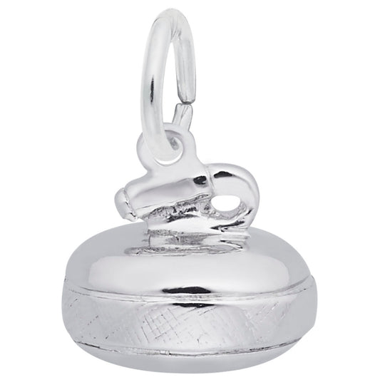 Canada Curling Stone Charm - Celebrate Your Patriotism in Style 0379