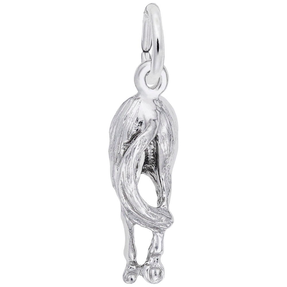 Elegant Horses Behind Charm for Pet Lovers - Rembrandt Charms 0384