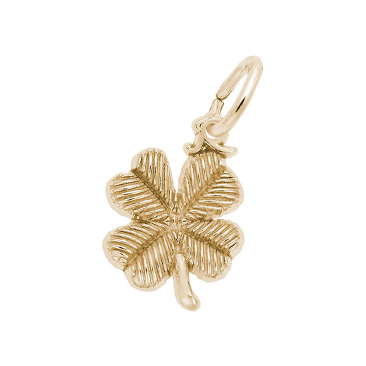 Four Leaf Clover Accent Charm for Good Luck in Gaming 0393