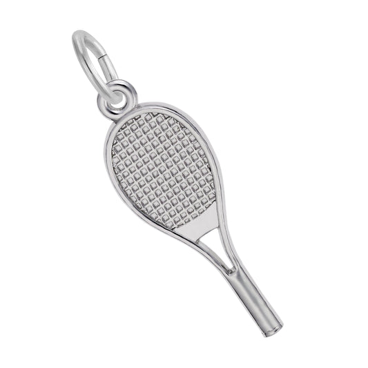Small Tennis Racquet Charm