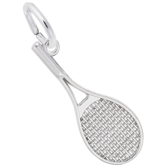 Medium Tennis Racquet Charm - Perfect Gift for Tennis Lovers 0397