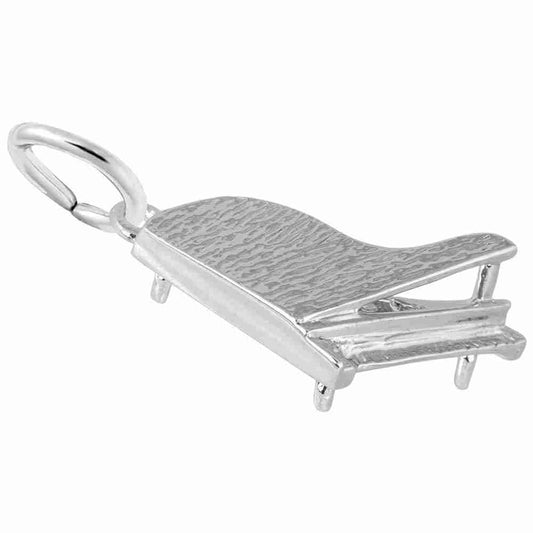 New Grand Piano Charm for Music Lovers - Elegant Jewelry Accessory 0417