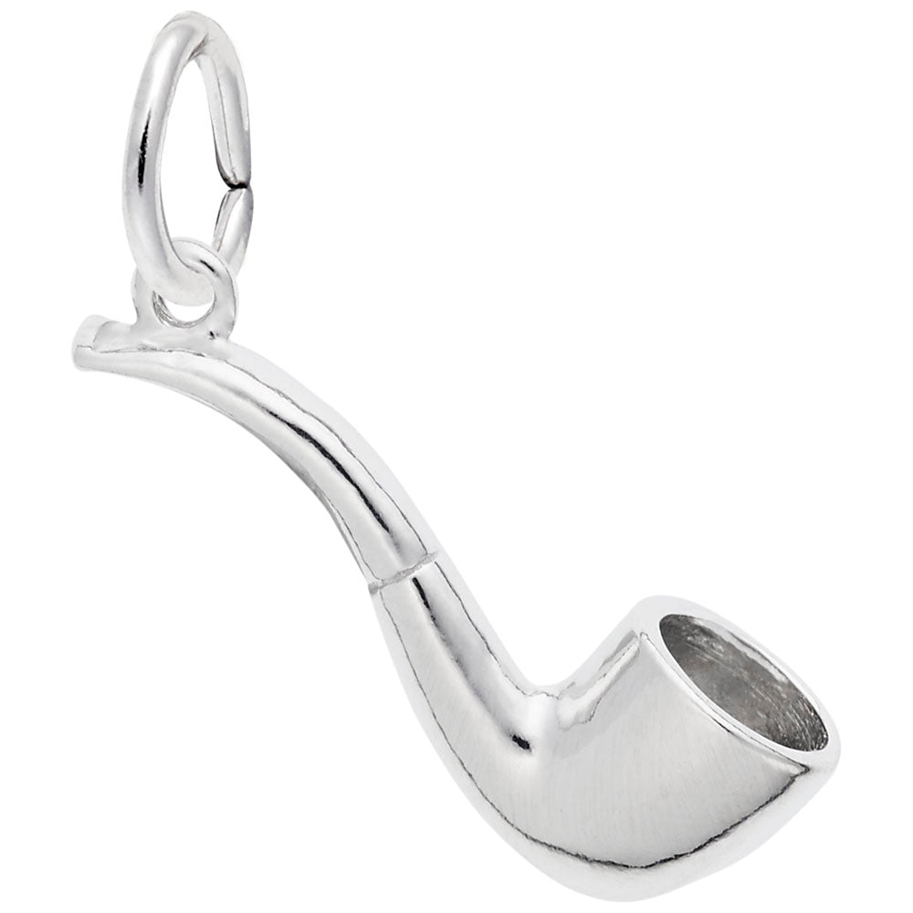 Handcrafted Dad Pipe Charm - Unique Family Friendship Gift 0440