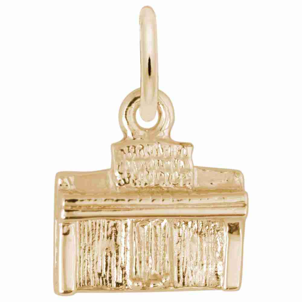 Elegant New Spinet Charm for Dance Lovers - Musical Jewelry Gift 0449