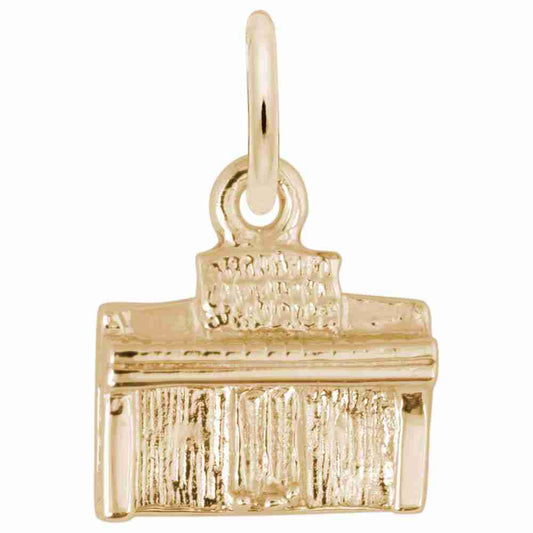 Elegant New Spinet Charm for Dance Lovers - Musical Jewelry Gift 0449