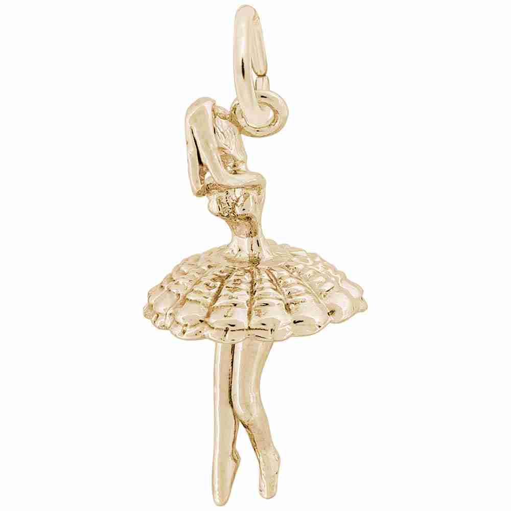 Elegant New Ballet Dancer Charm for Dance Lovers & Collectors 0451