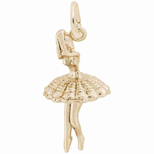 Elegant New Ballet Dancer Charm for Dance Lovers & Collectors 0451