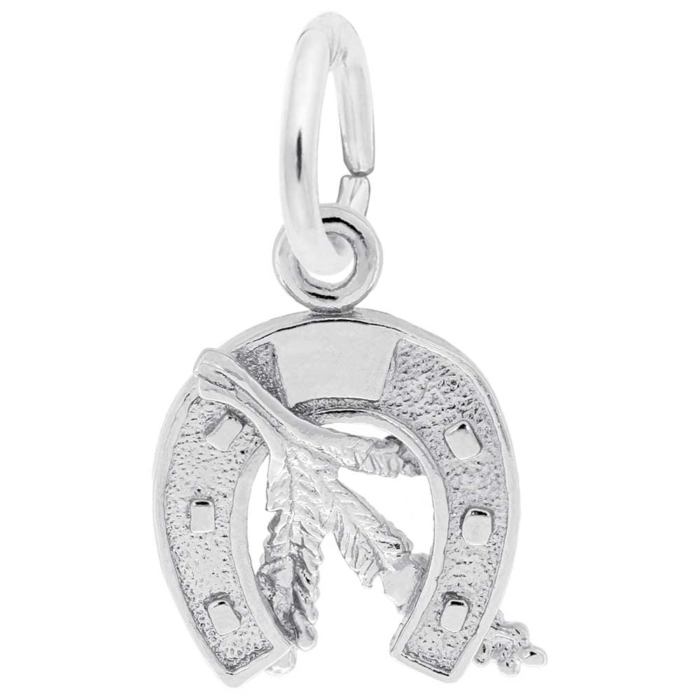 Small Good Luck Horseshoe Charm for Gaming & Everyday Luck 0455