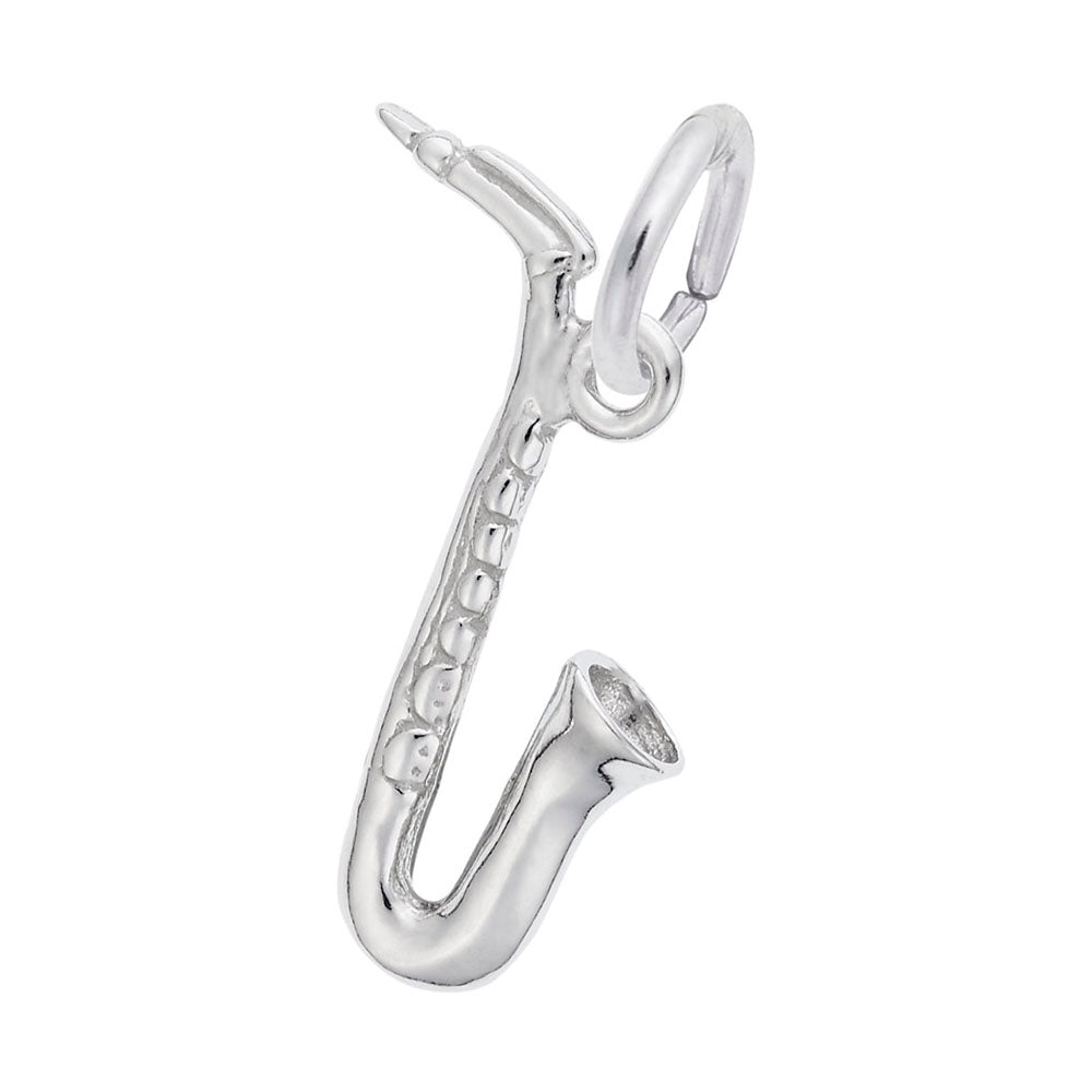 Elegant Saxophone Accent Charm for Music Lovers and Collectors 0459