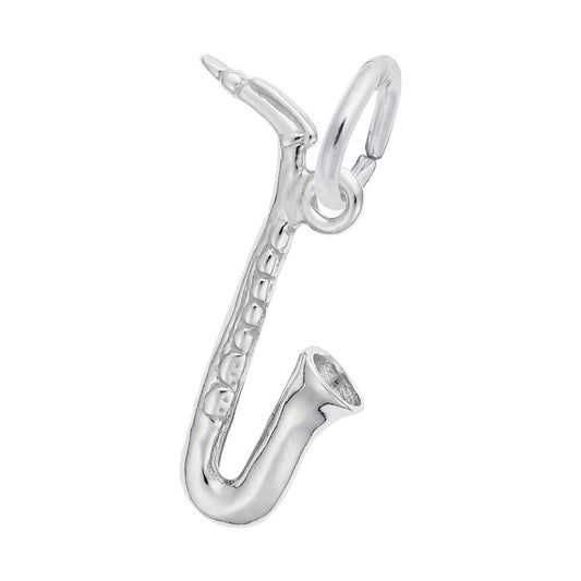 Elegant Saxophone Accent Charm for Music Lovers and Collectors 0459