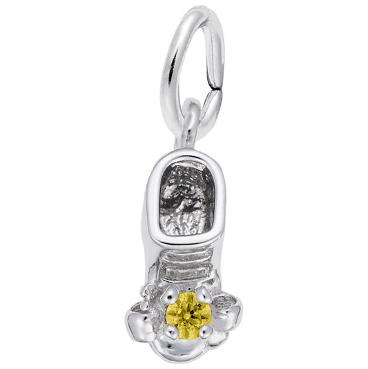 November Baby Bootie Charm - Perfect Gift for Newborns & Moms 0473-011