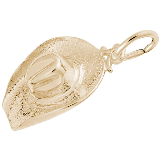 Charming Cowboy Hat Pendant - Perfect for Dance & Music Lovers 0492