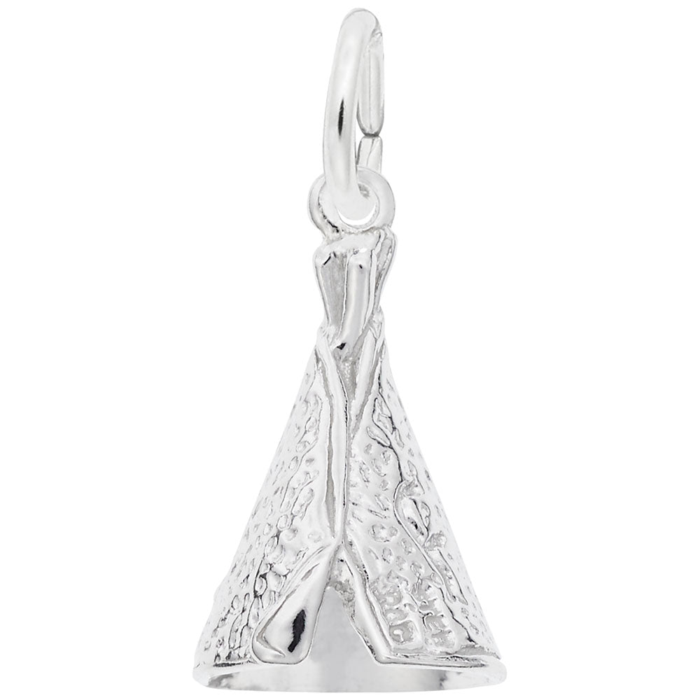 Authentic Tepee Charm for Travel Lovers - Historical Jewelry Piece 0494