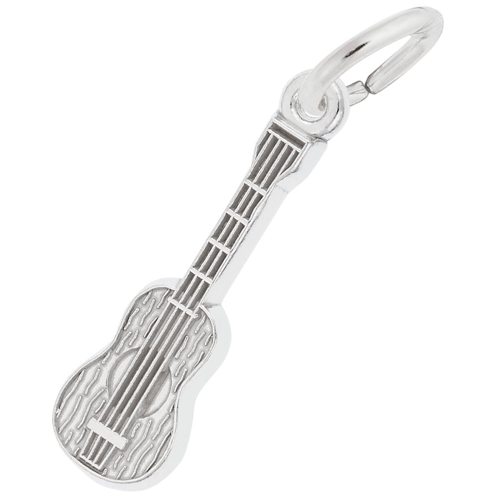 Small Acoustic Guitar Charm - Perfect for Music Lovers & Collectors 0502