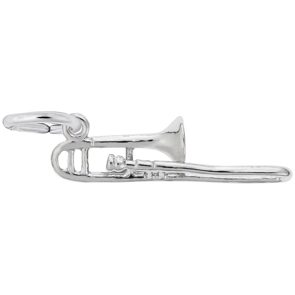 Handcrafted Trombone Charm for Music Lovers - Unique Gift Idea 0503