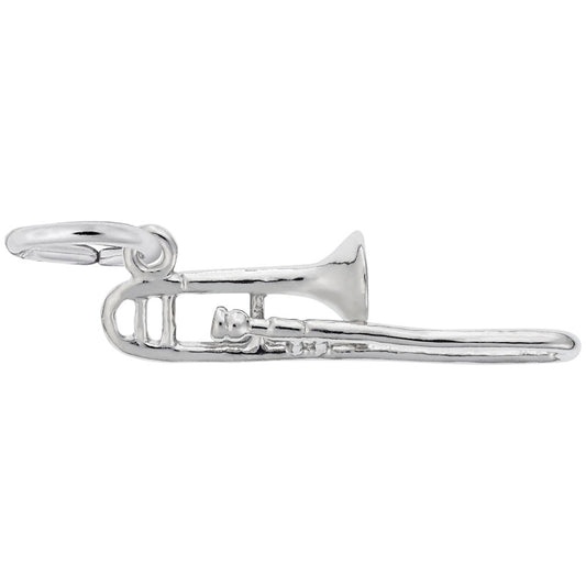 Handcrafted Trombone Charm for Music Lovers - Unique Gift Idea 0503