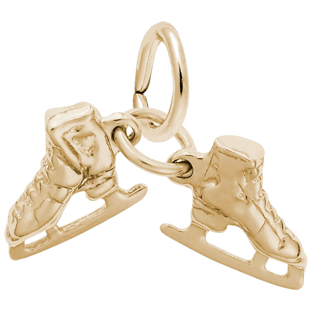 Premium Ice Skates Accent Charm for Sports Enthusiasts 0521