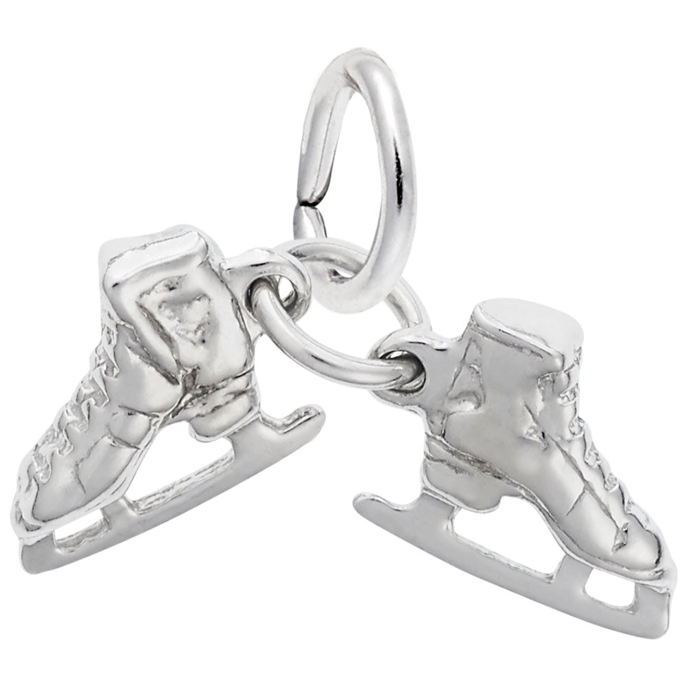 Premium Ice Skates Accent Charm for Sports Enthusiasts 0521