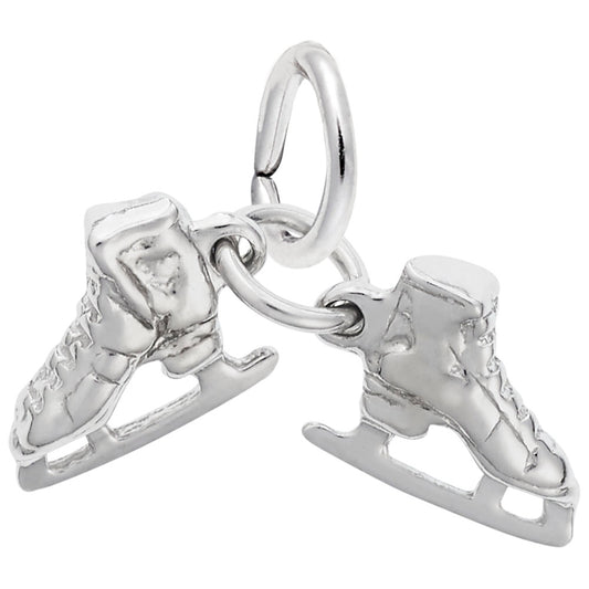Premium Ice Skates Accent Charm for Sports Enthusiasts 0521