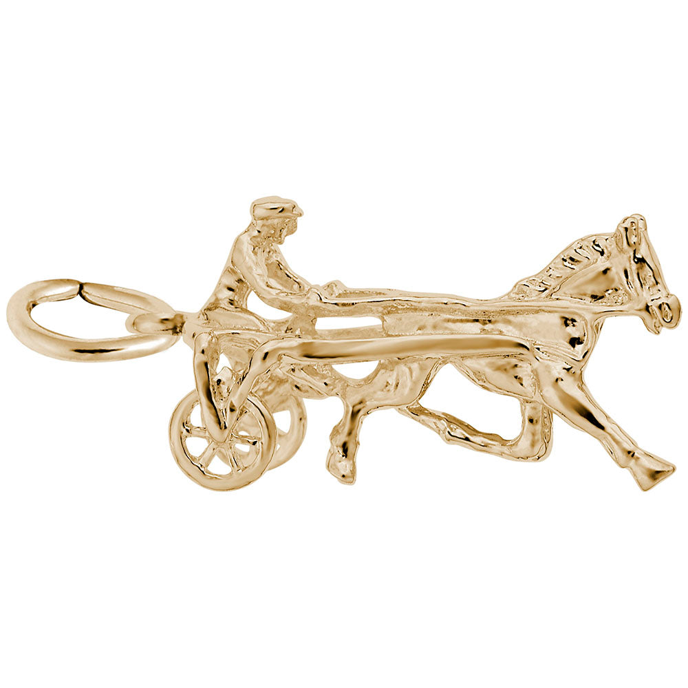 Good Luck Horse Trotter Charm for Gamers - Unique Gambling Gift 0524