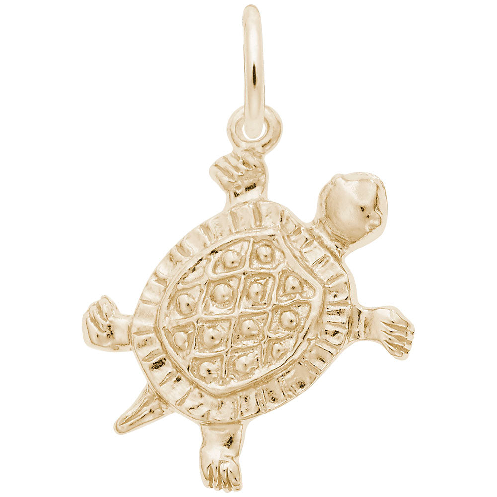 Sea Life Turtle Charm - Nautical Jewelry for Ocean Lovers 0530