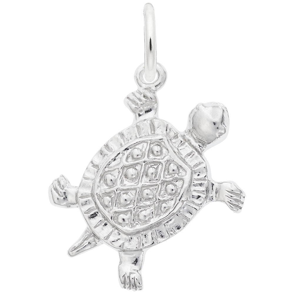 Sea Life Turtle Charm - Nautical Jewelry for Ocean Lovers 0530