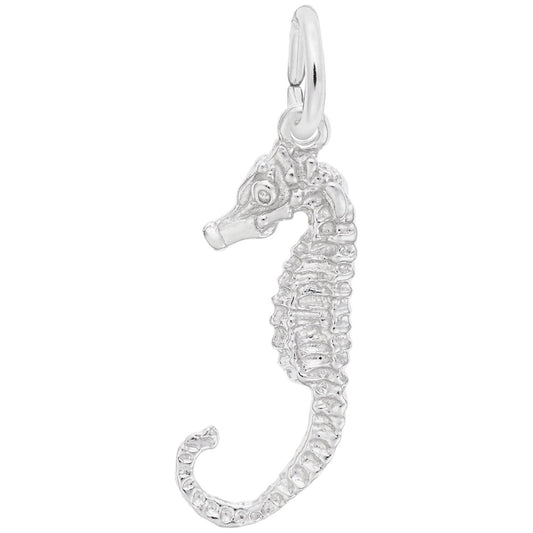 Elegant Seahorse Charm for Nautical Jewelry - Rembrandt Charms 0534