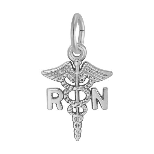 Small Rn Caduceus Charm