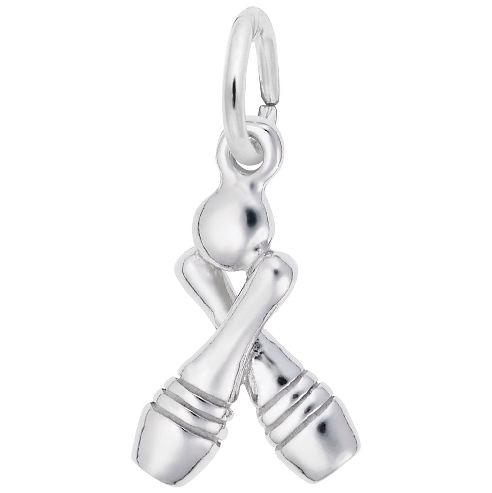 Bowling Accent Charm for Bracelets - Perfect Sports Jewelry Gift 0567