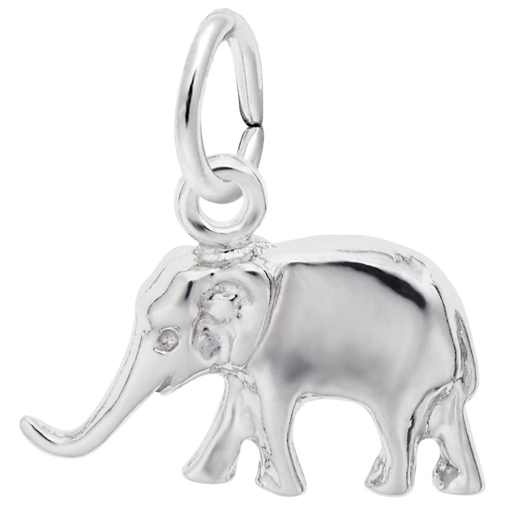 Delicate Small Elephant Charm for Animal Lovers - Rembrandt Charms 0574